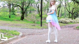 30-year-old expectant mother cosplays as Minami Kotori and dances "Dye Your Color" in Yoyogi Park! L