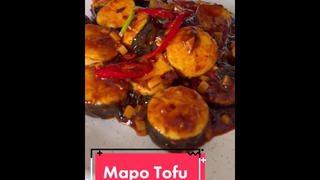 Mapo tofu เต้าหู้ผัดซอสเสฉวน