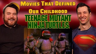 Teenage Mutant Ninja Turtles 1990 - Trailer Reaction - Movies That Defined Our Childhood
