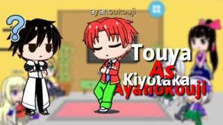 Isekai wa Smartphone to tomo ni React to Touya as Ayanokouji Kiyotaka video tik tok part 4