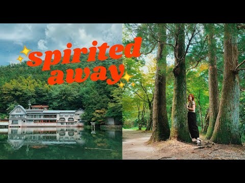 Living My Studio Ghibli Dreams in Yufuin, Japan VLOG | ゆふいんの森