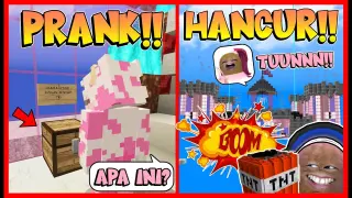 ATUN KEMBALI PRANK MOMON !! MOMON STRESS !! Feat @MOOMOO Minecraft RolePlay
