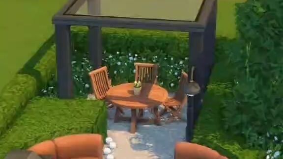 How to create a Glass Roof Gazebo in Sims 4