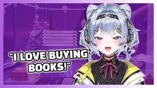 Zaion's Room is Full Due to Her Collecting Light Novels [Nijisanji EN Vtuber Clip]