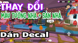 Play Together | Hướng Dẫn Thay Đổi Màu Tường Nhà , Sàn Nhà , Dán Decal Tường Nhà Trong Play Together