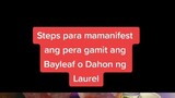 Step para mamanifest ang pera gamit ang Dahon ng Laurel