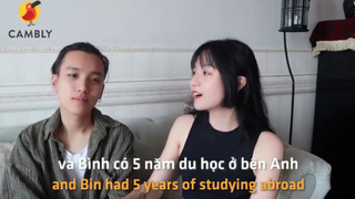 Bìn và Gà ai nói tiếng Anh giỏi hơn  hơi thiếu công bằng xíu nha