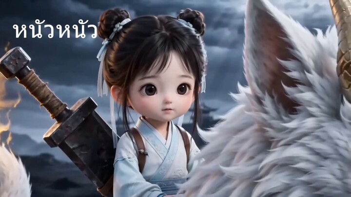 อวิ๋น หนัวหนั่ว เด็กน้อยลงเขาตามหาศิษย์พี่ พากษ์ไทย AI EP.1