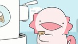 Kỳ nhông nhỏ thích ăn kem 【Kỳ nhông nhỏ đột nhiên cáu kỉnh】 【KARAMERU】