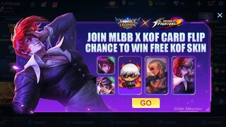 Chance to WIN FREE KOF Skin!  Flip Card Opening Event Chest Inside!