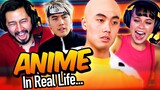 Anime in Real Life REACTION! | Nigahiga