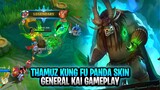 Thamuz Kung Fu Panda Skin General Kai Gameplay | Mobile Legends: Bang Bang