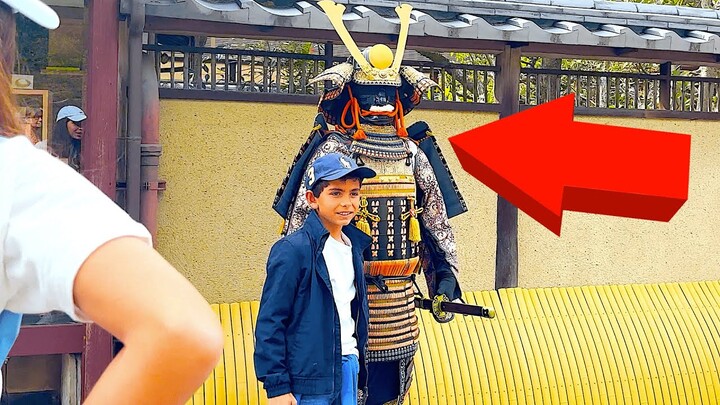 #51 SAMURAI Mannequin Prank in Kyoto Japan | Japanese shogun prank for traveler at Kiyomizu Temple