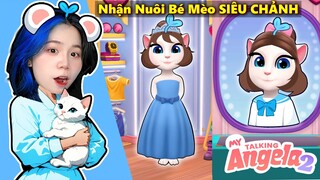 Mèo Simmy Nhận Nuôi Bé MÈO TIỂU THƯ Siêu Chảnh Trong My Talking Angela 2