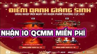 Đăng nhập nhận 10 qcmm miễn phí mua balo bằng GP vĩnh viễn Đột kích 2021 ✔️