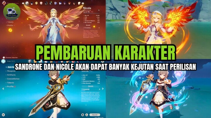 🔰 [NEWS GENSHIN] Spekulasi Update Genshin: Mekanik Baru Sandrone & Transformasi Nicole‼️