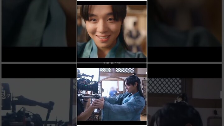 Actual scene vs behind the scenes #kdrama #lovesongforillusion