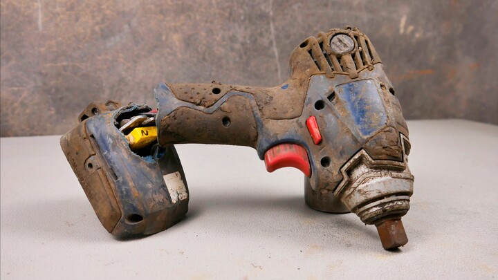 40 Yuan Bargain: Bosch GDS 18-Li Lithium-Ion Impact Wrench – Disassembly and Repair of a "Corpse" Un