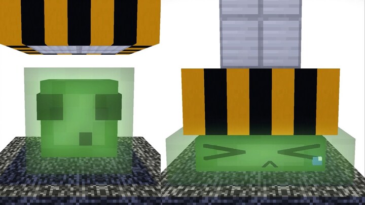 Hydraulic Press vs Minecraft Mobs! (1)