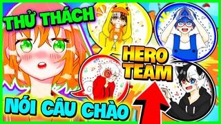 💖THỬ THÁCH 24H NÓI CÂU CHÀO CỦA CÁC THÀNH VIÊN HERO TEAM TRONG MINI WORLD | KAMUI BÓ TAY VỚI SIRO