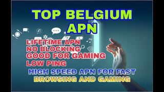 High Speed apn For Fast Browsing ang Gaming