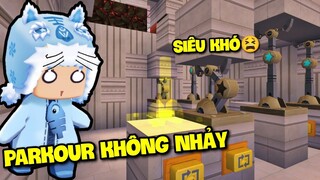 MEOWPEO THỬ THÁCH PARKOUR KHÔNG NHẢY SIÊU KHÓ TRONG MÊ CUNG MINI WORLD MINI GAME