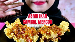 ASMR IKAN SAMBAL MERCON PEDAS | ULUL ASMR MUKBANG INDONESIA