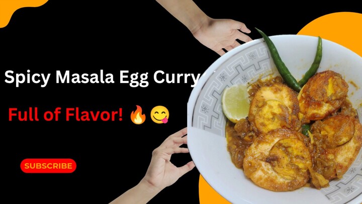🌶️ Spicy Masala Egg Curry | Easy & Delicious Egg Recipe 🍳