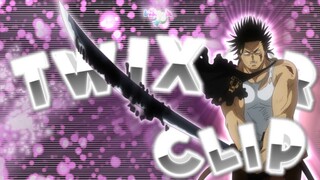 Black Clover Captain vs Captain TWIXTOR + RSMB + TIME REMAPING After Effects