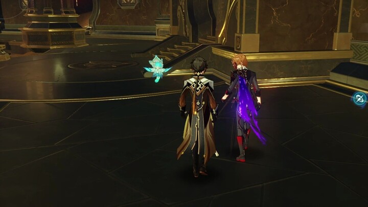 Evil-eyed son takes Zhongli to visit the Golden House