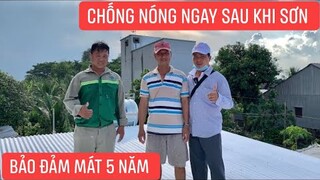 Sơn Chống Nóng giải phải chống nóng hiệu quả nhất cho ngôi nhà của bạn.- Sơn Việt Thái.