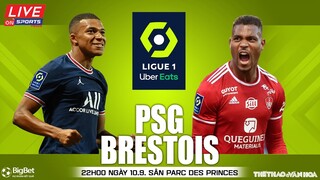 LIGUE 1 PHÁP | PSG vs Brestois (22h00 ngày 10/9) trực tiếp VTV Cab. NHẬN ĐỊNH BÓNG ĐÁ