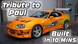 Fast & Furious Supra Built In 10 Mins | 90% Unseen Footage
