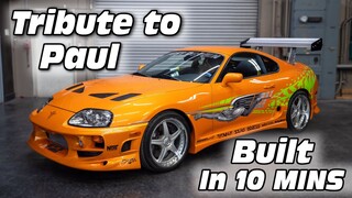 Fast & Furious Supra Built In 10 Mins | 90% Unseen Footage