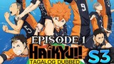 Haikyuu S3 Episode 1 Tagalog