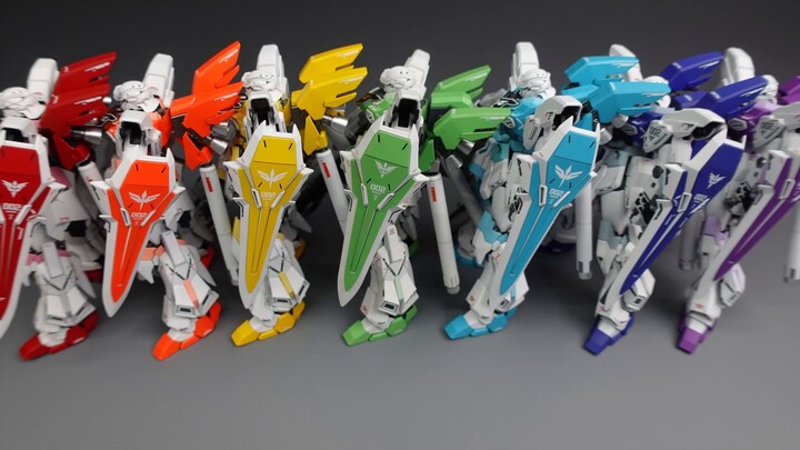 [สิบสามโมเดล 108] สร้างหินหยาบ MG เจ็ดก้อนในครั้งเดียว!