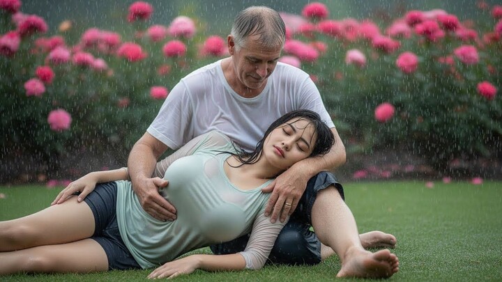 ASMR Rain in Village | Relaxing Rain Sounds for Deep Sleep | No Talking