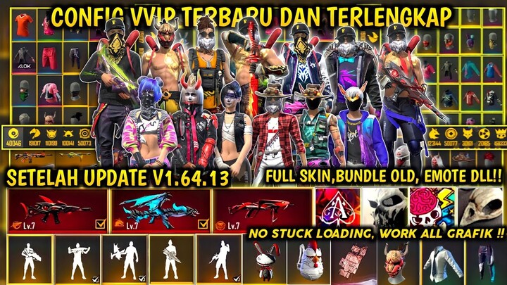 SETELAH UPDATE‼️DATA CONFIG VVIP FREE FIRE❗LINK MEDIAFIRE | CONFIG ICON ❗ SETELAH UPDATE V1.64.13