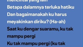 selalu melespkan yg  yg bukan buat kita selama nya jadi berpikir la bahwa melepas nya adalah terbaik