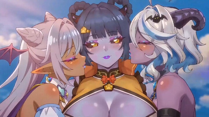 Little Sister's Post-Meal Dessert with Keqing ♡ ~ [Genshin Impact Animation]