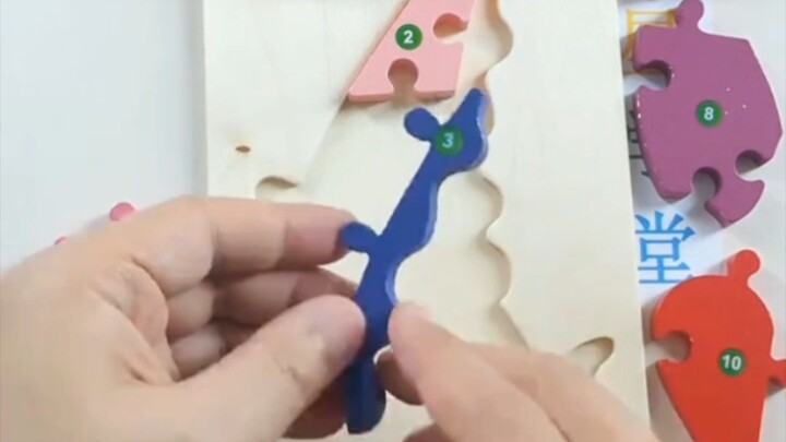 Wooden Animal Puzzle Solving for Kids 🧩✨