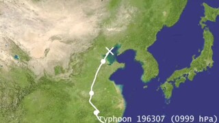 Bão Wendy năm 1963, cơn bão duy nhất đổ bộ vào tỉnh Hà Bắc!