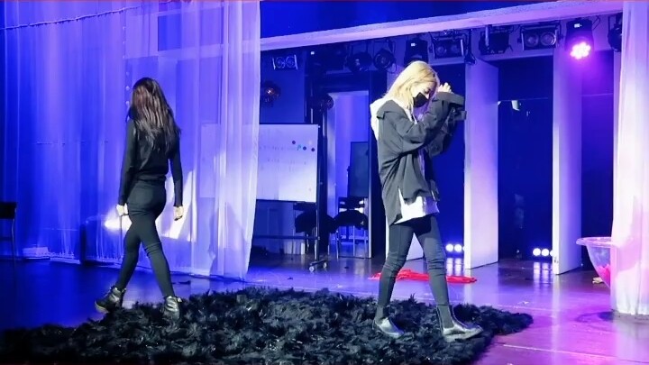 حركات الرقص غير المبالية أثناء بروفة SNH48 تبدو رائعة أيضًا~ (تصوير عشوائي، تسجيل عشوائي)