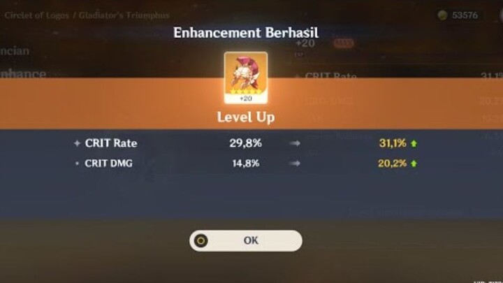Lucky Artefak..?? | Genshin Impact Indonesia