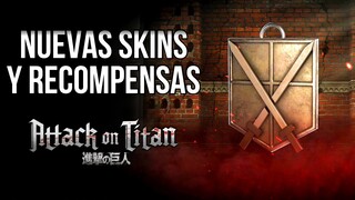 NUEVAS SKINS Y RECOMPENSAS DE ATTACK ON TITAN | Dead By Daylight