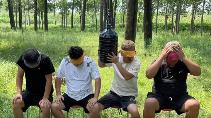 A Cool Summer – Blindfolded Bucket Challenge!