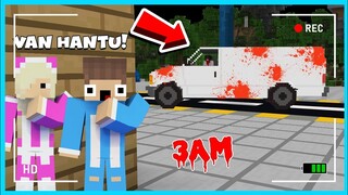 MIPAN & ZUZUZU LIHAT PENAMPAKAN VAN HANTU DIMINECRAFT! DI IKUTIN SEREM BANGET