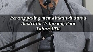 Perang paling memalukan di dunia Australia vs Burung Emu