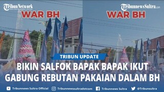 Viral Warga Rebutan BH saat Perayaan Ulang Tahun ke 278 Sragen, Bapak bapak Ikut Gabung