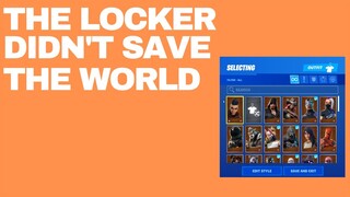 What Did the Addition of the BR Locker Do For Fortnite Save the World?